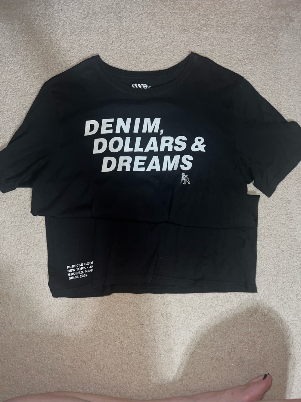 Men’s Denim, Dollars & Dreams PRPS Goods & Co Navy Short Sleeve Tee (XL)